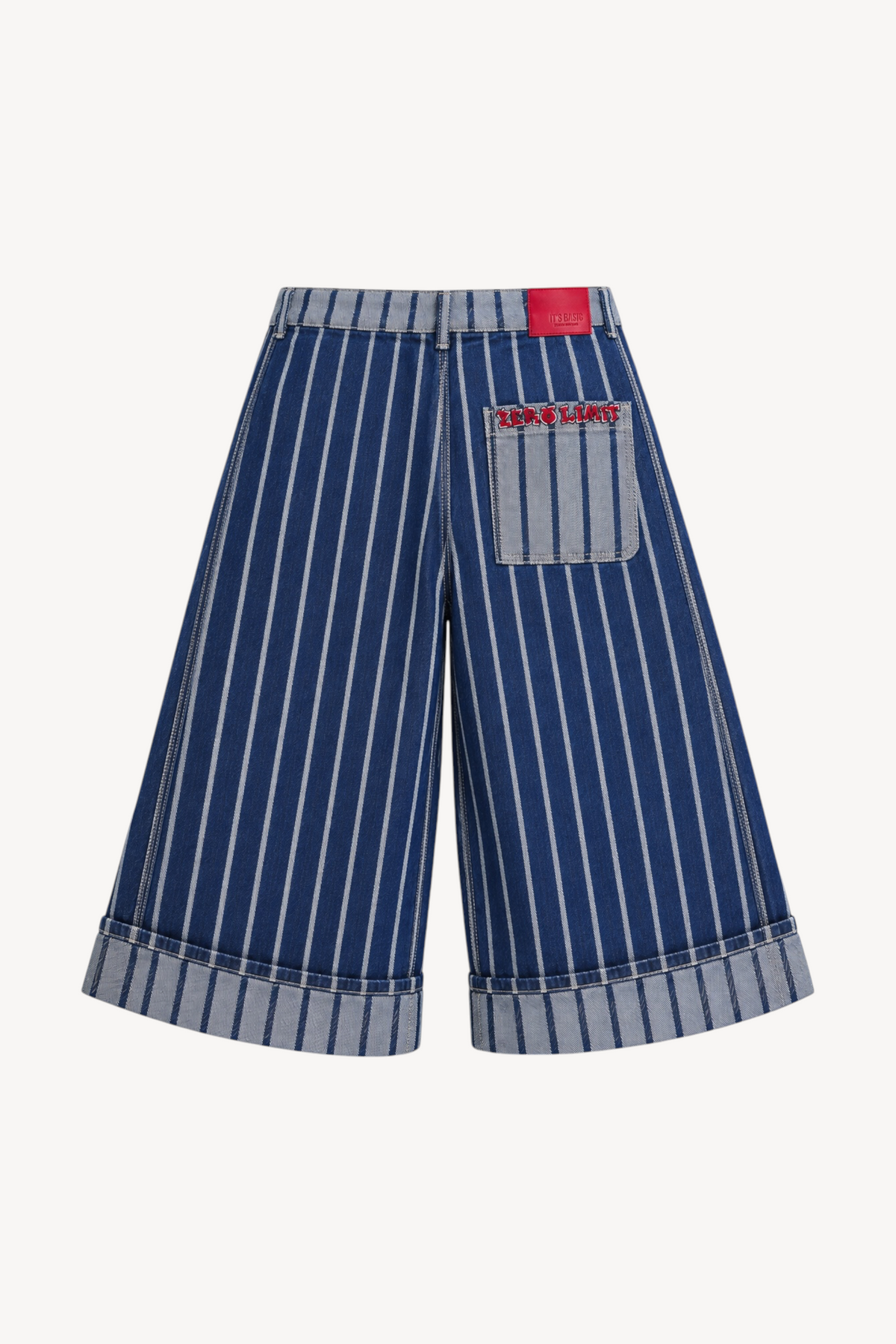 Little League Pinstripe Jorts
