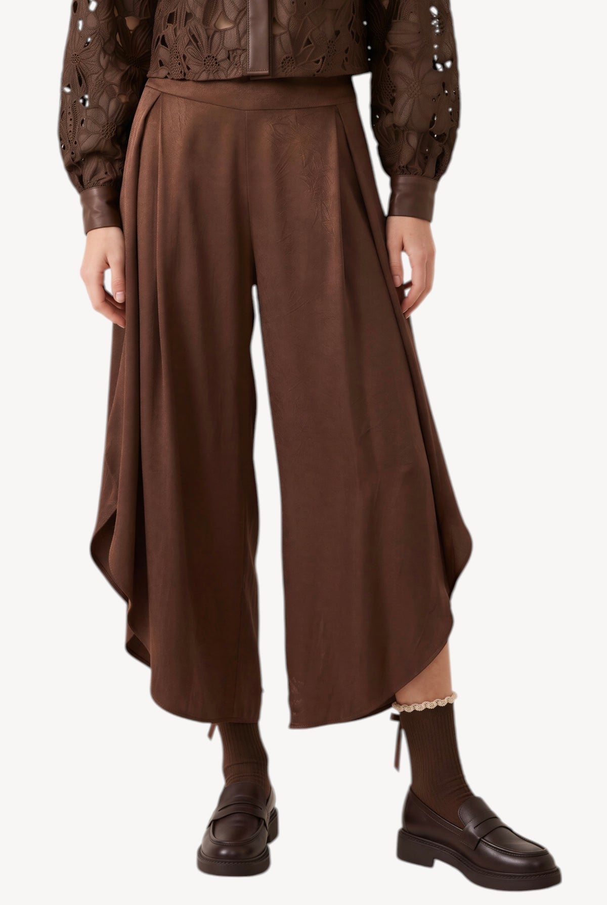 Cocoa Drape Pants