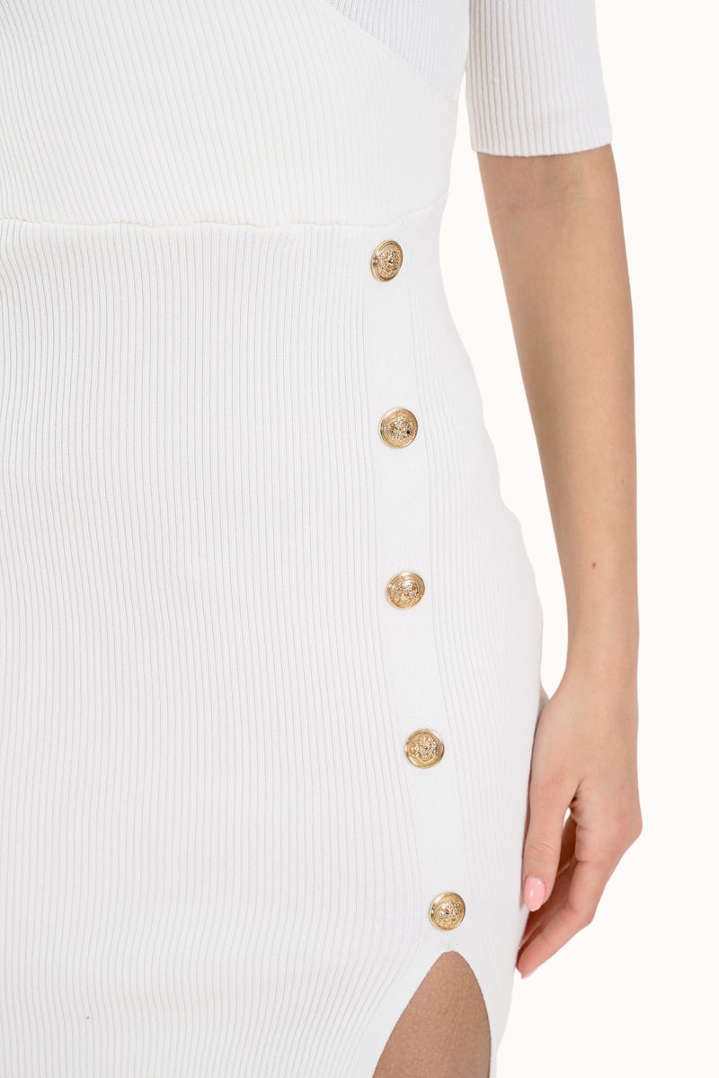 Khloe Dress - White