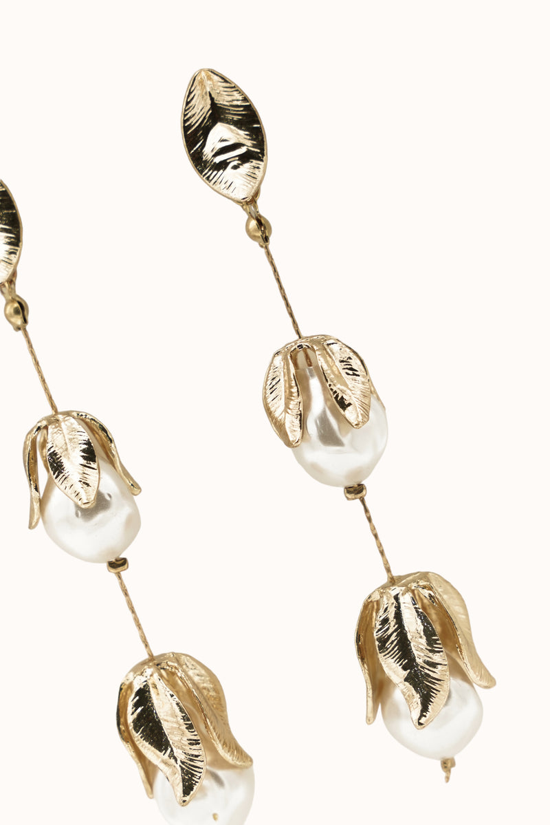 Ekaterina Earrings - Gold