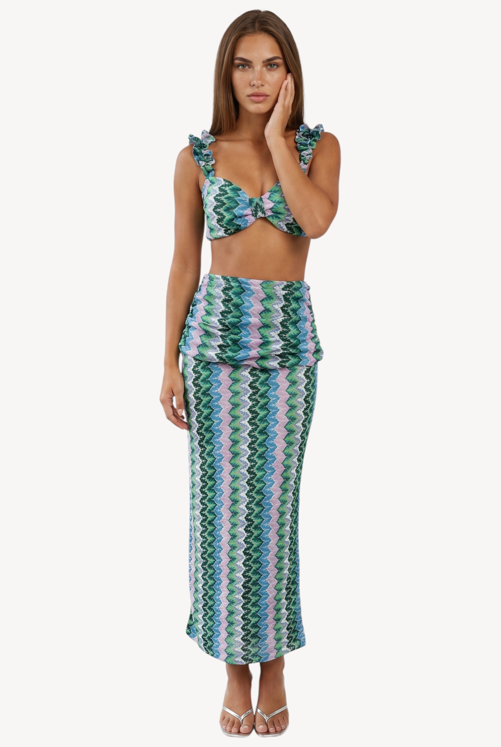 Palm Kiss Croptop