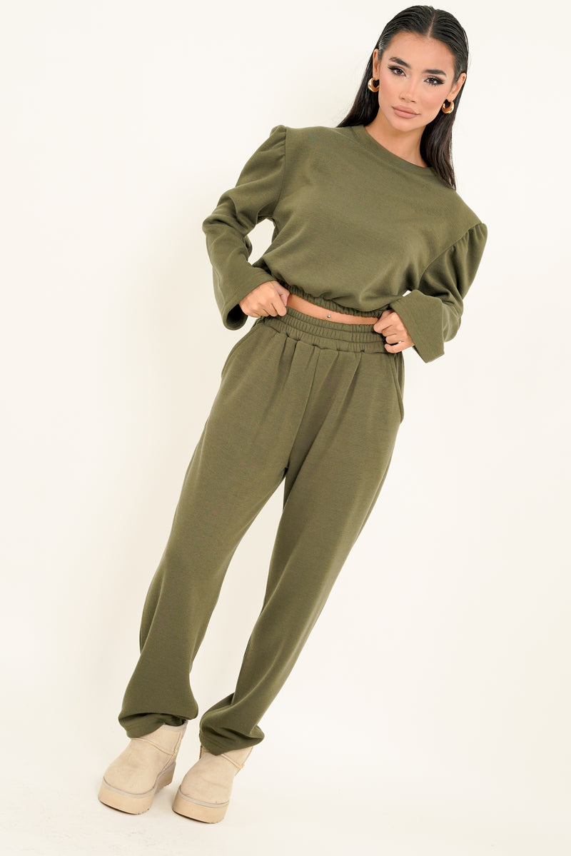 Angie Trouser - Army Green