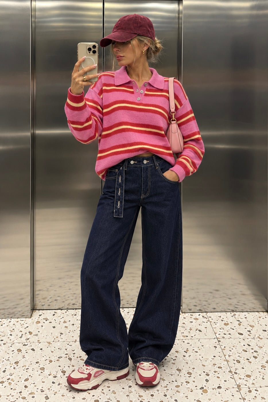 On My Way Wide Leg Jeans