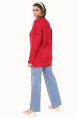 Asma Sweater - Red