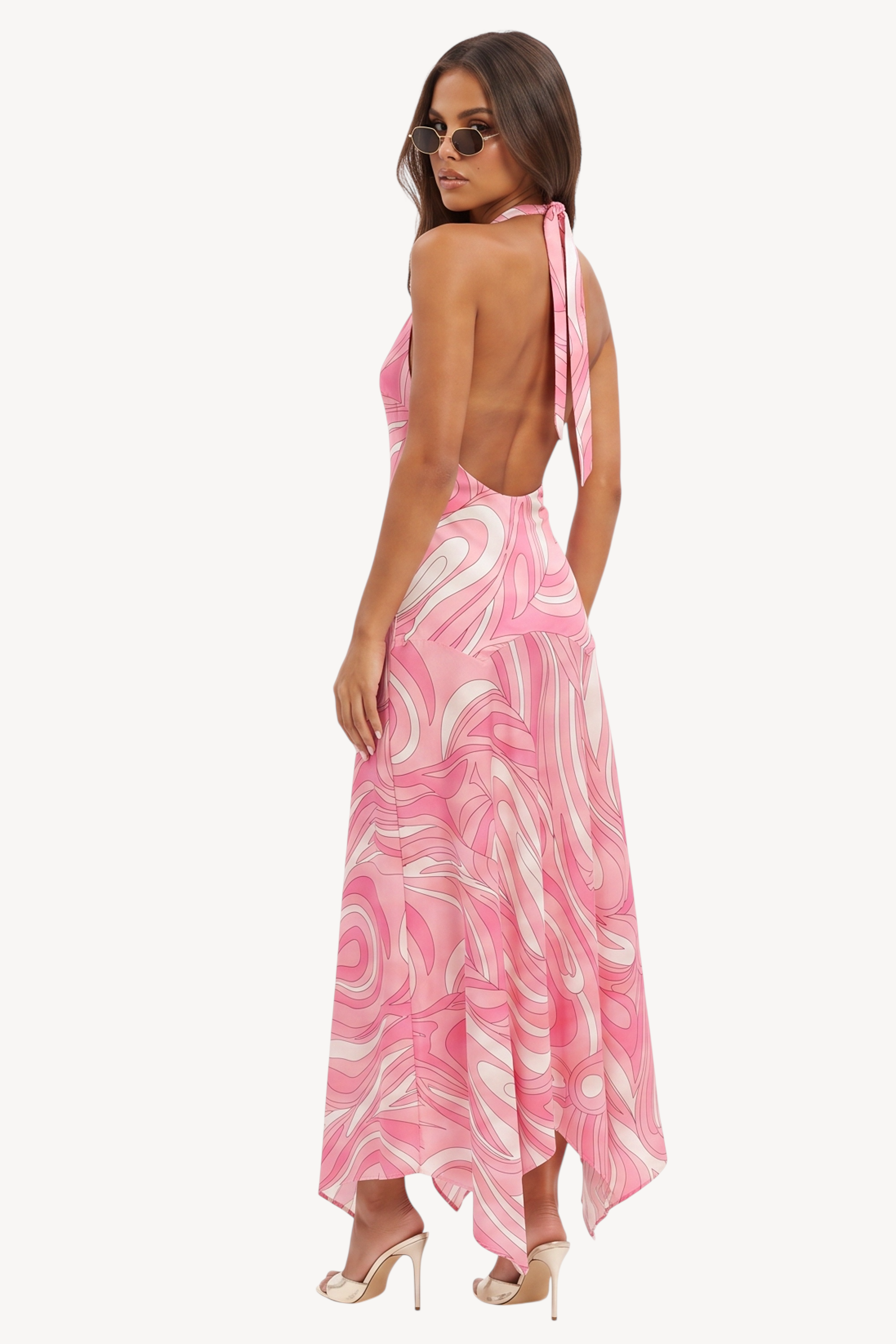 Rosé Escape Dress