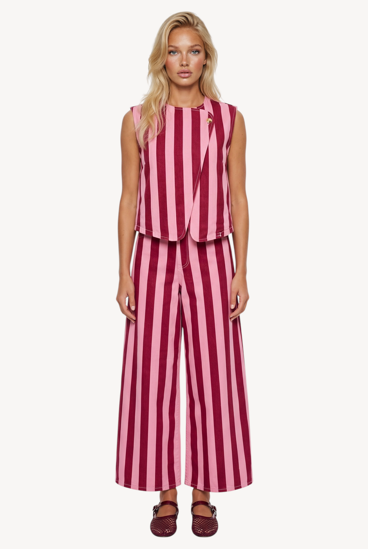 Sweet Stripe Gilet