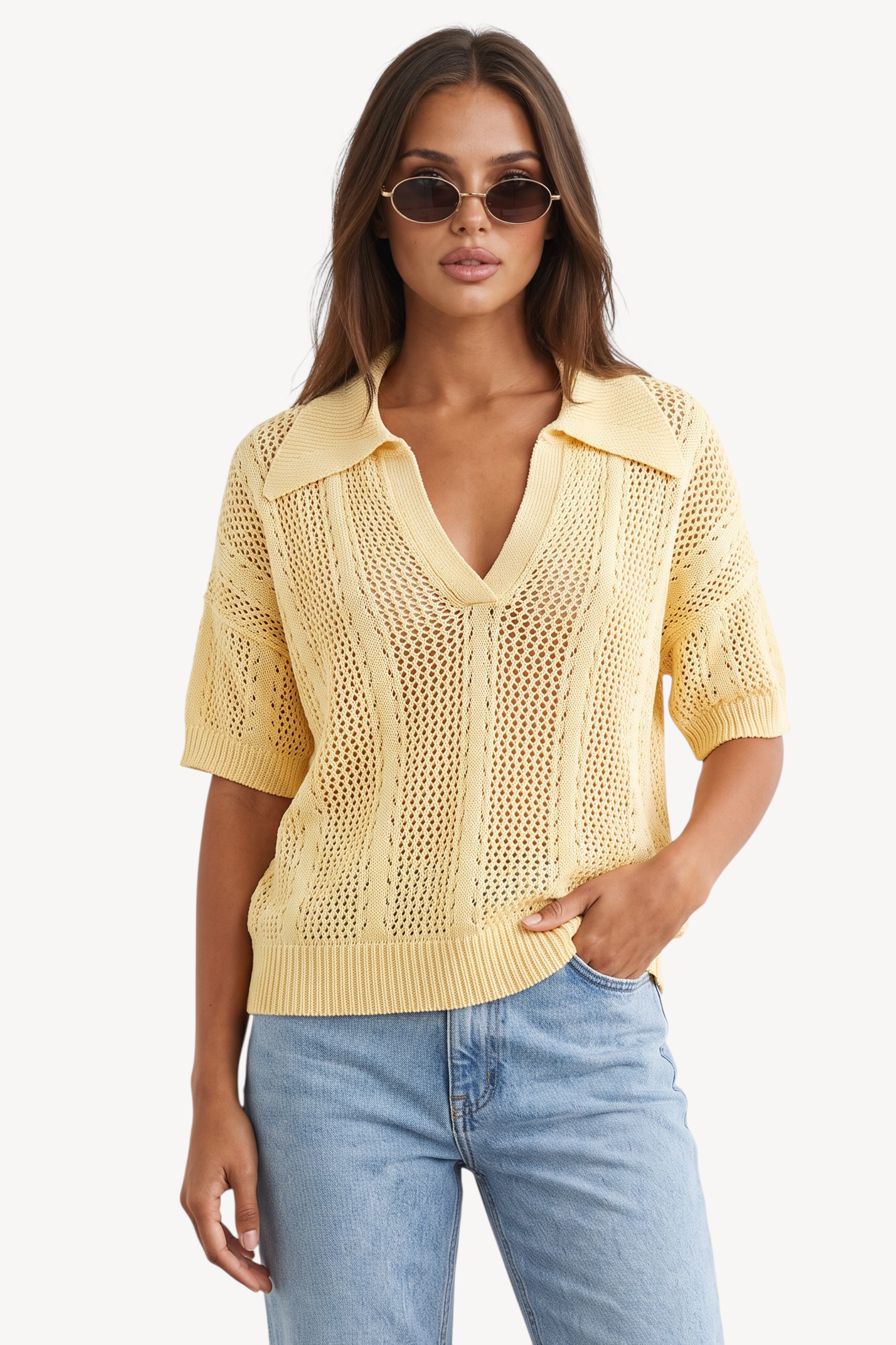 Coastal Breeze Knit Top