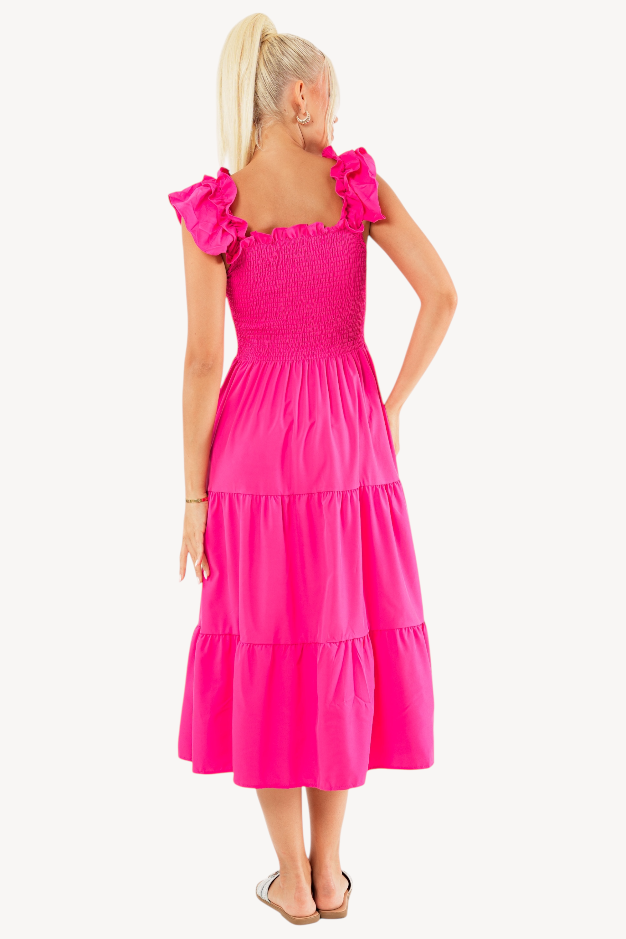 Dolla Dress - Fuchsia