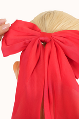 Sophie Hair Clip - Red