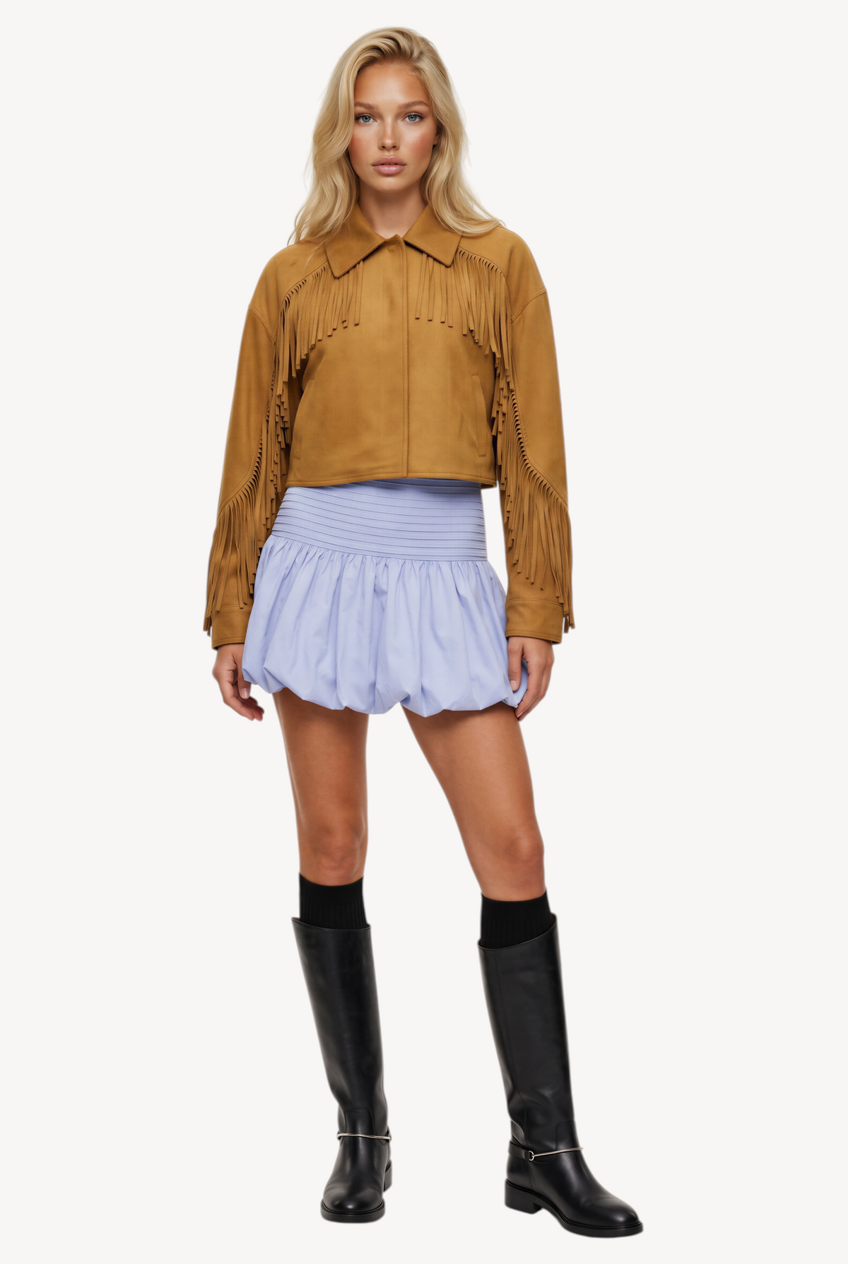 Dakota Suede Fringe Jacket