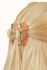 Pia Hair Clip - Peach