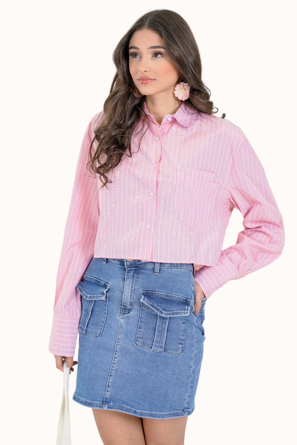Marcelle Blouse - Pink