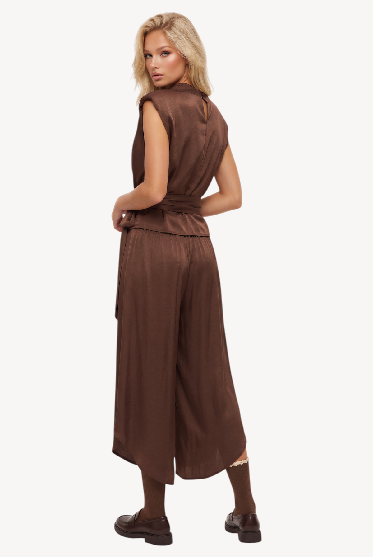 Cocoa Drape Pants