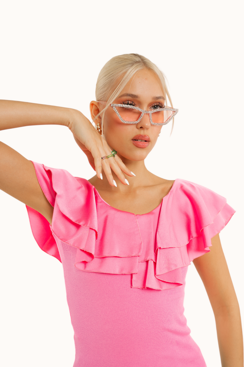 Diva Sunglasses - Pink