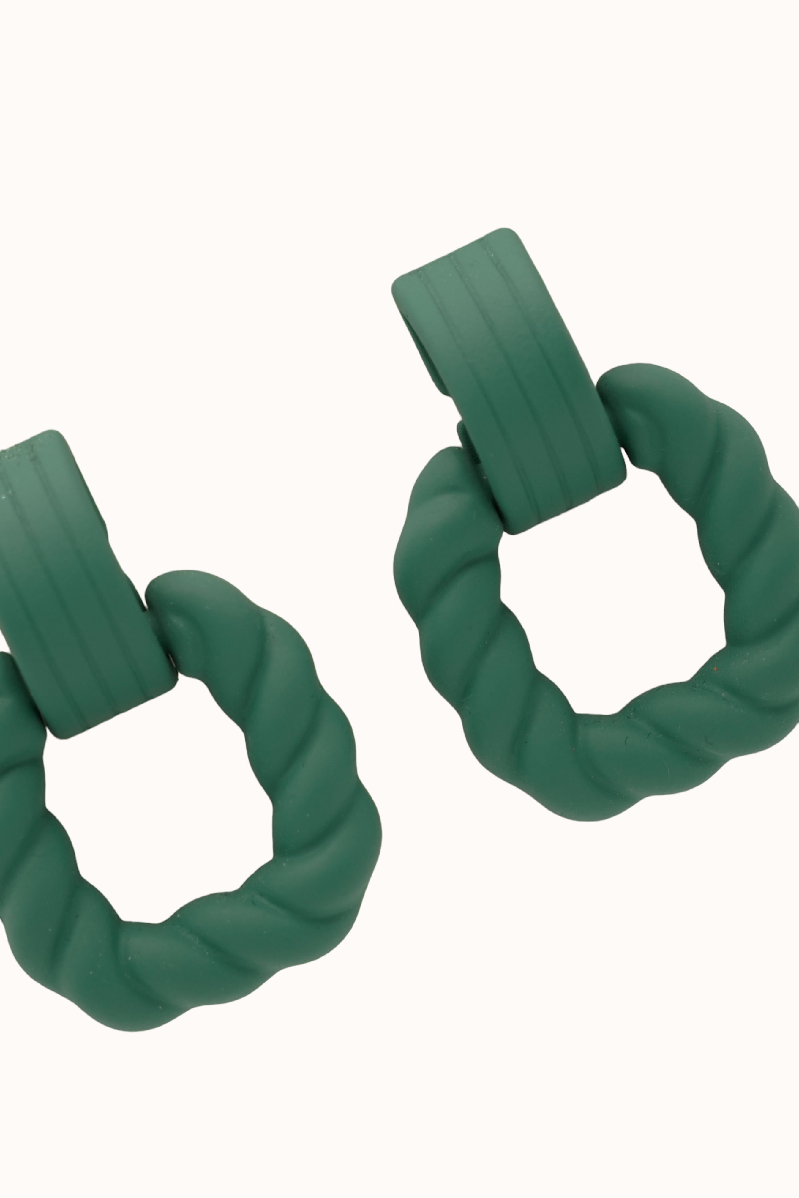 Jess Earrings - Dark Green