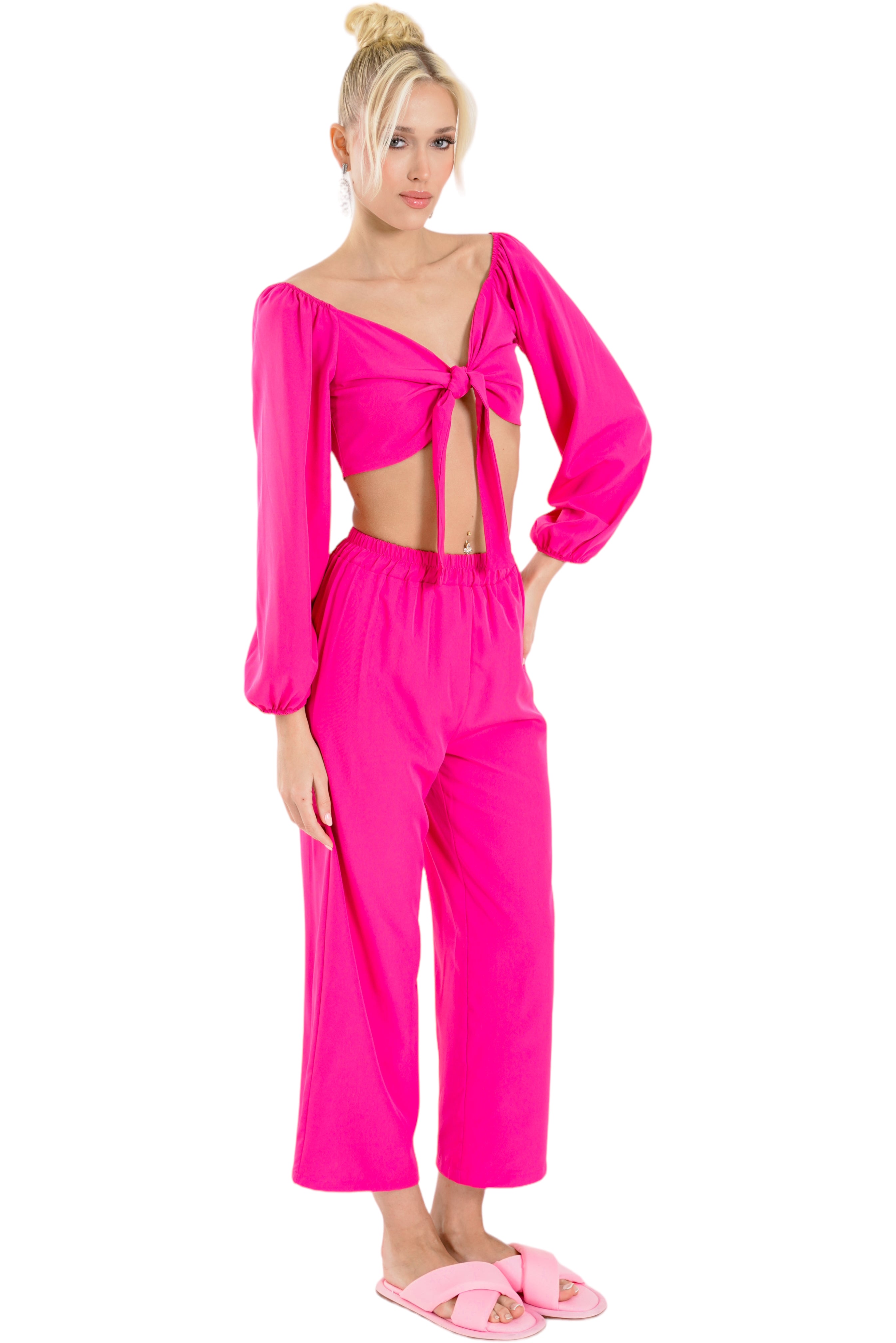 Monica Set - Fuchsia