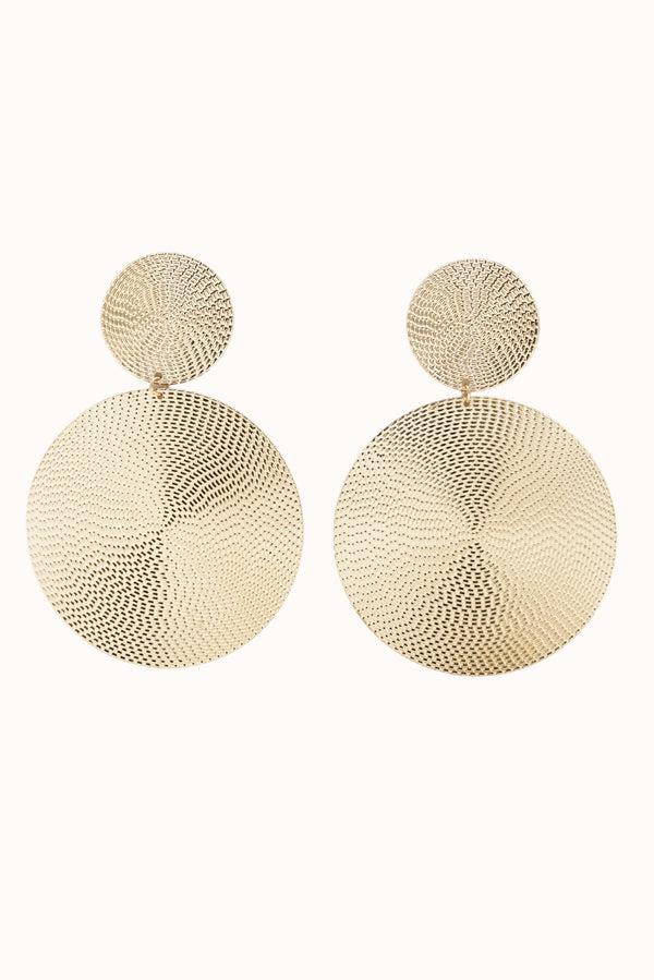 June Earrings - Gold