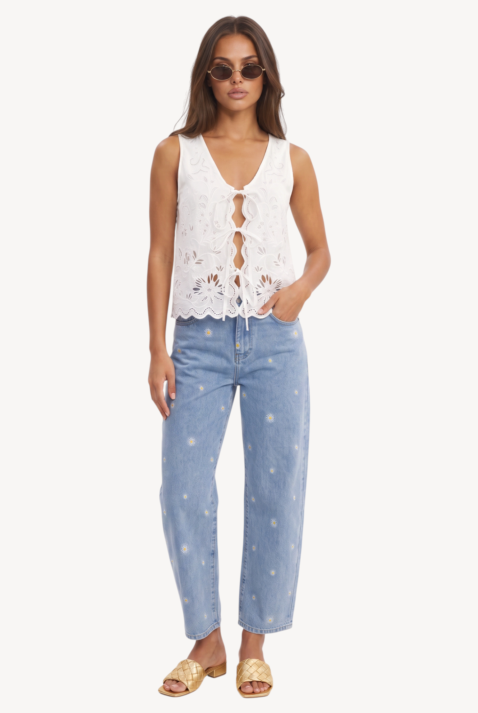 Flower Crush Jeans