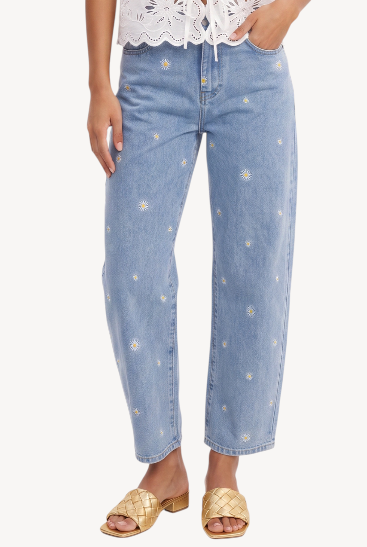 Flower Crush Jeans