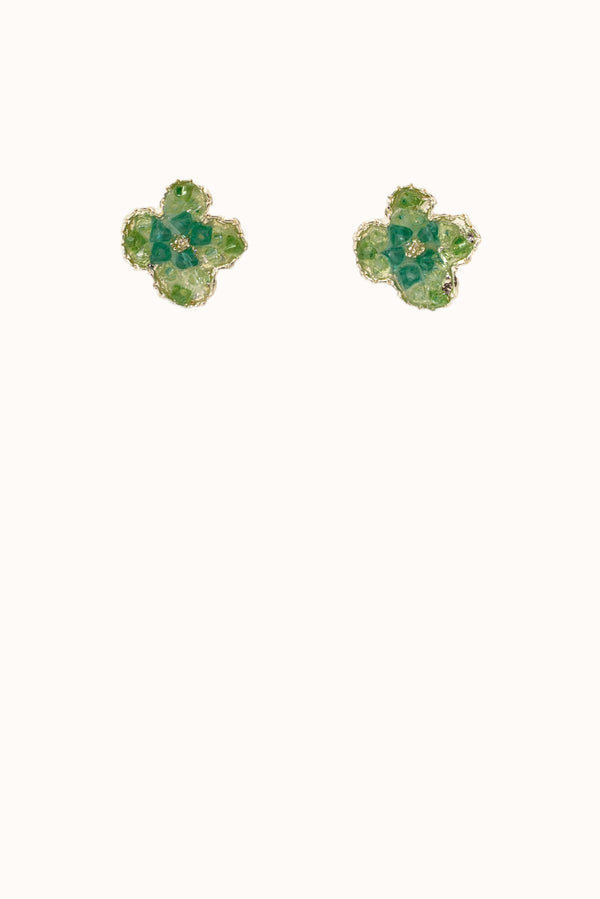 Delly Earrings - Green