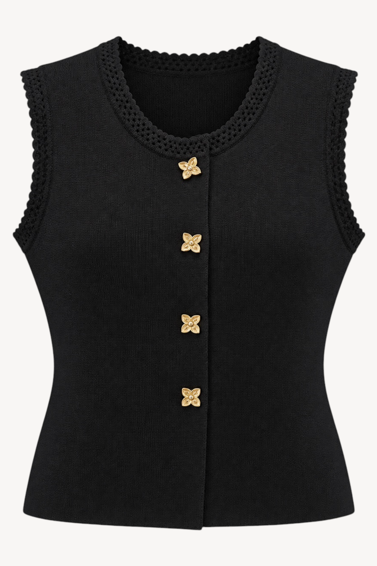 Petal Promise Knit Vest