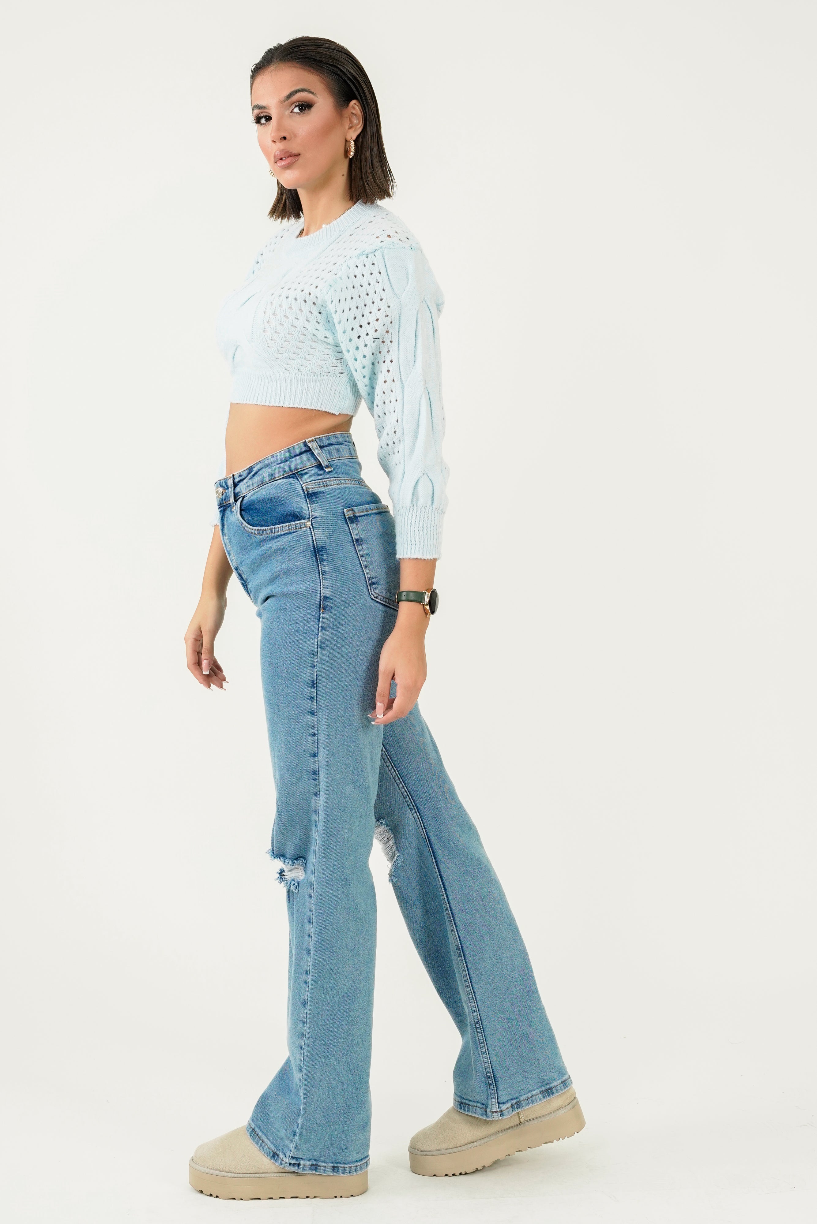 Romee Sweater - Light Blue