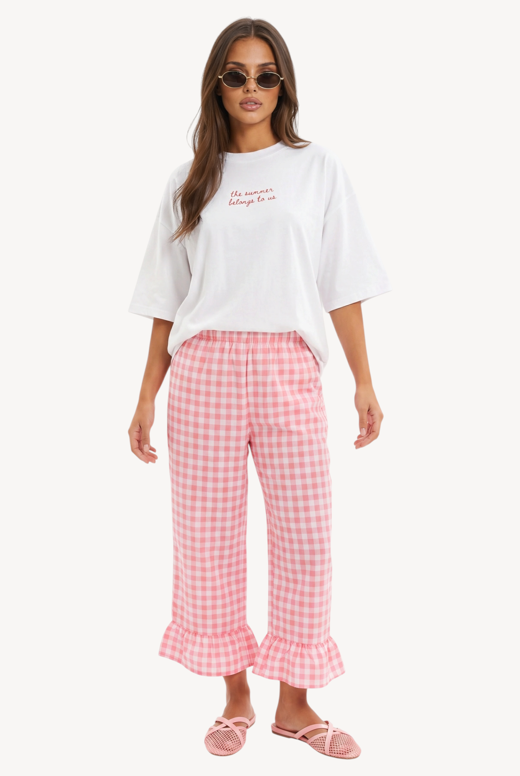 Berry Picnic Pants