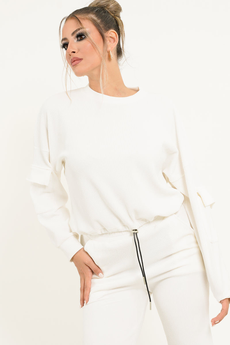 Stacy Trouser - White