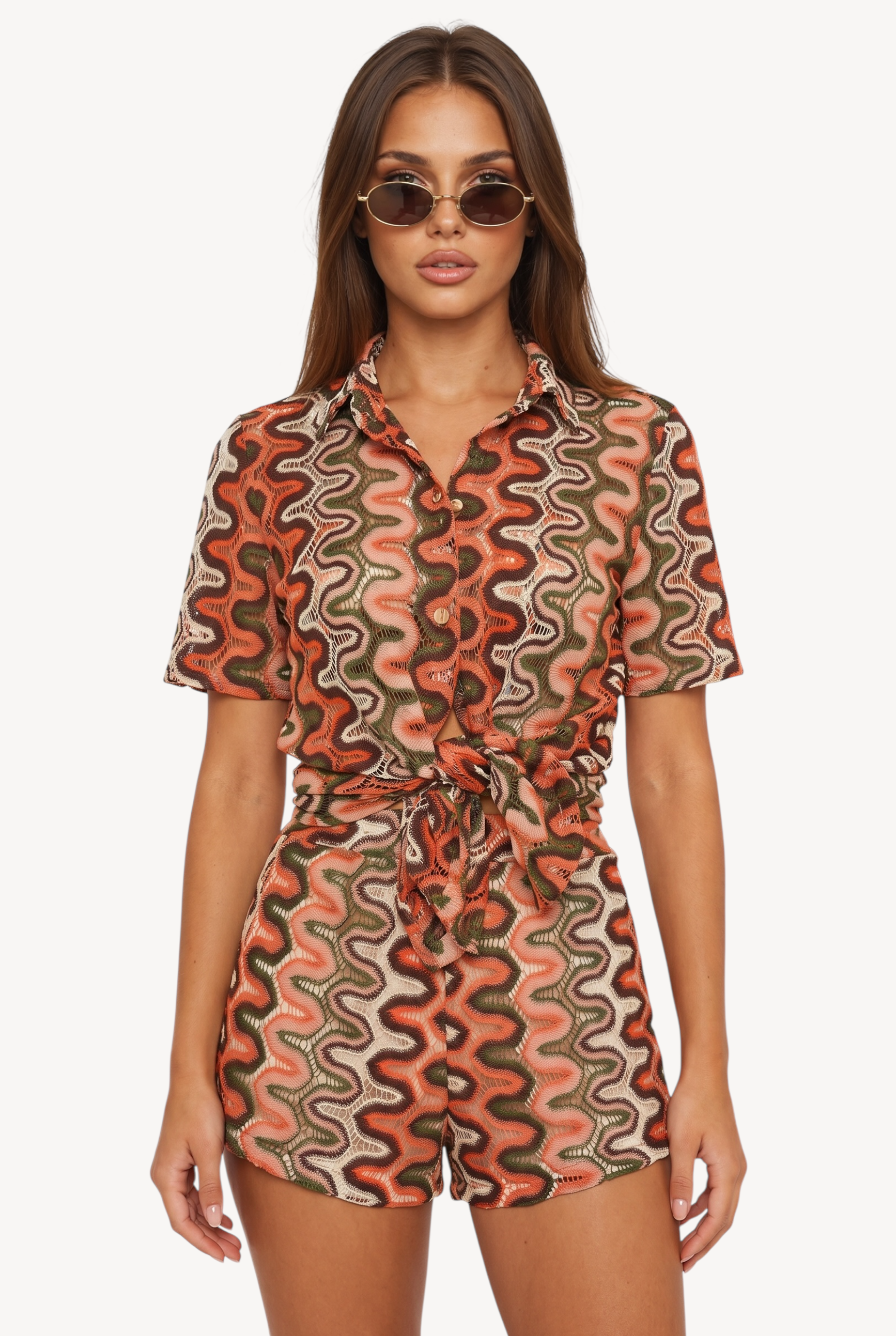 Paradise Pattern Top