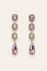 Lara Earrings - Pink