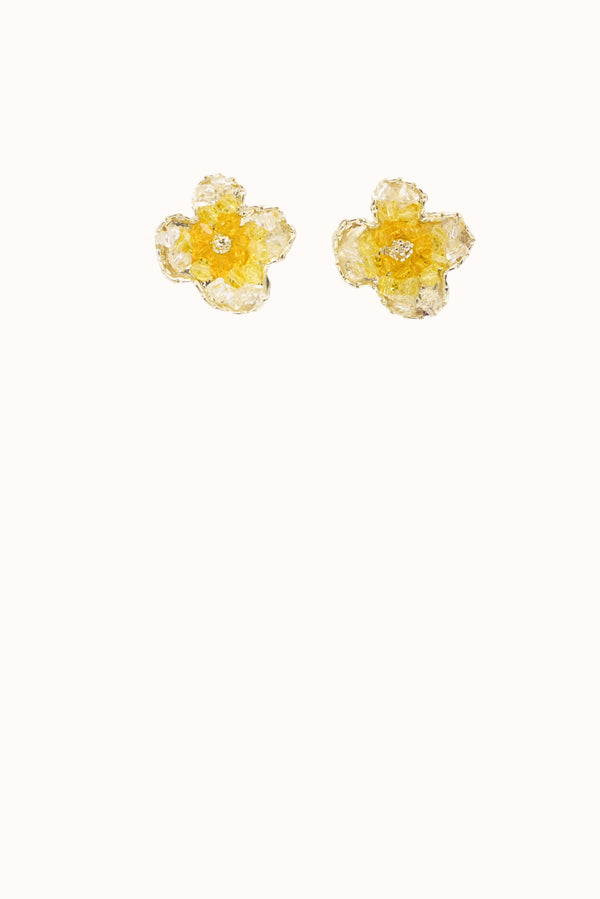Delly Earrings - Yellow