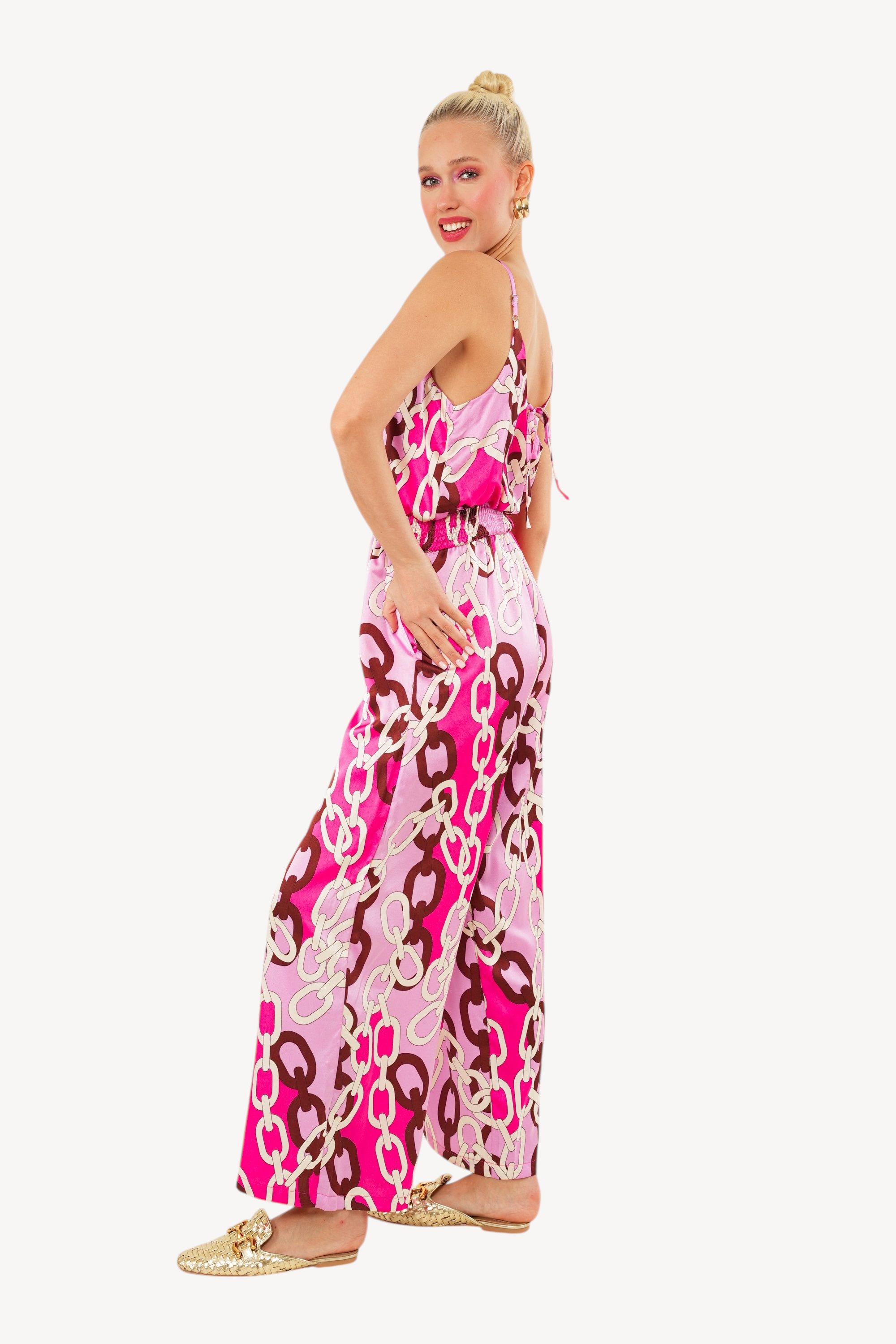 Chaina Jumpsuit - Pink