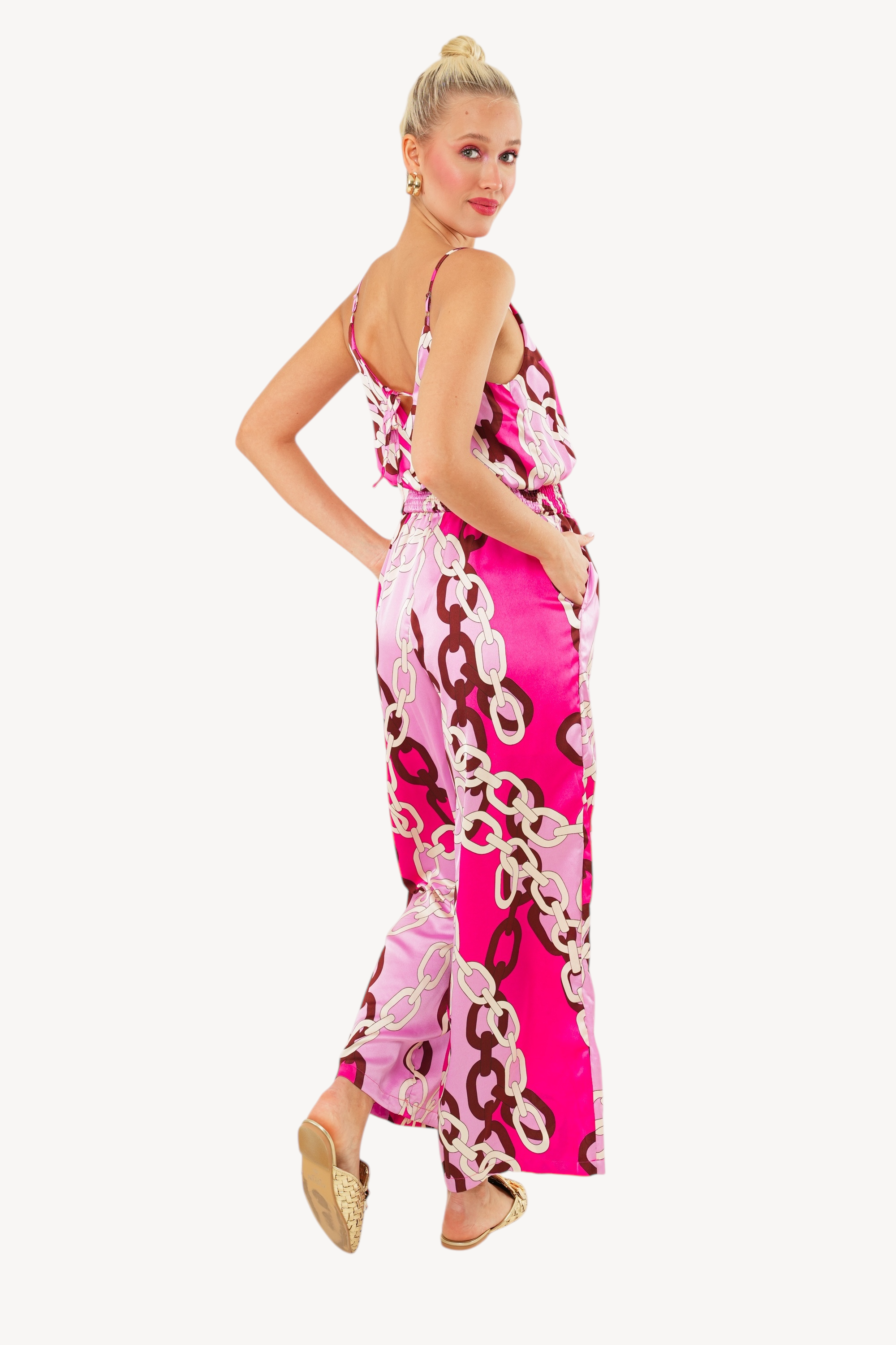 Chaina Jumpsuit - Pink