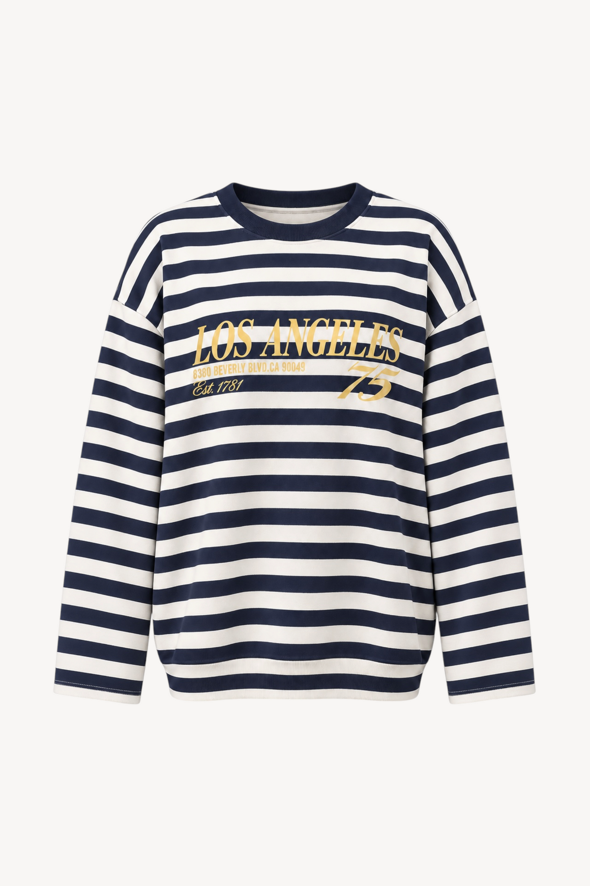 City Scribble Stripe Sweatshirt