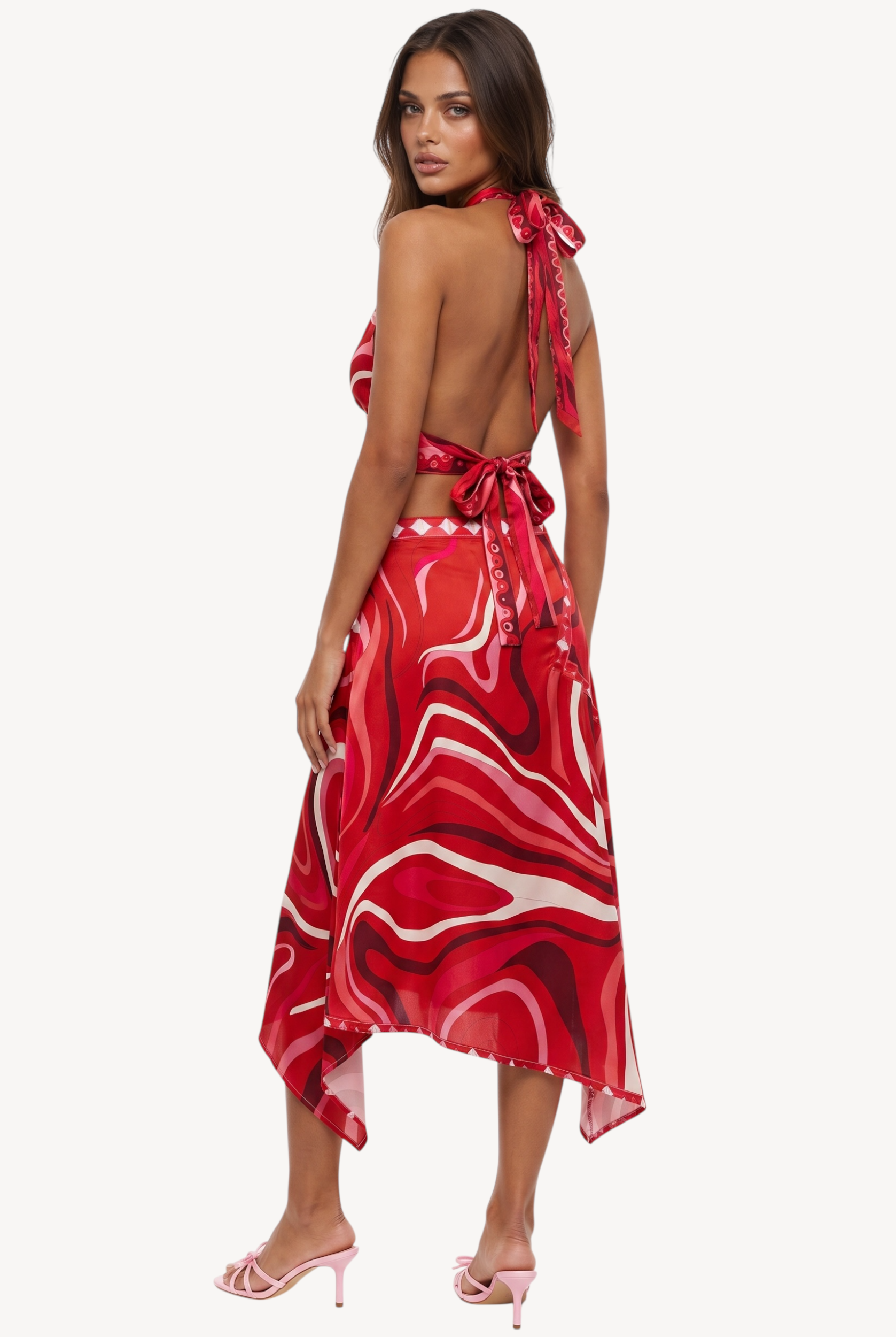 Rouge Soleil Skirt