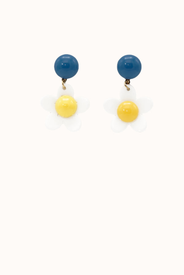 Camomila Earrings - Blue
