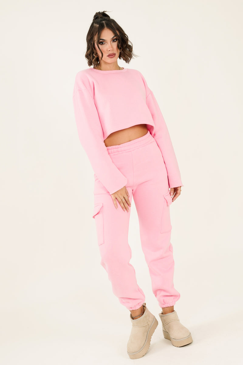 Gracia Trouser - Baby Pink