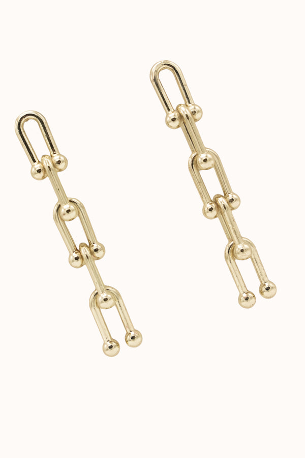 Chaina Earrings - Gold
