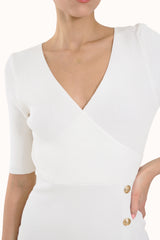 Khloe Dress - White