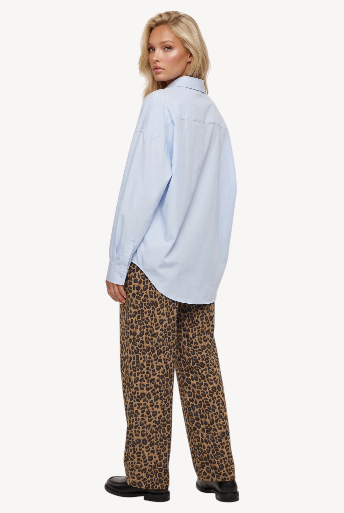Blue Morning Oversized Shirt