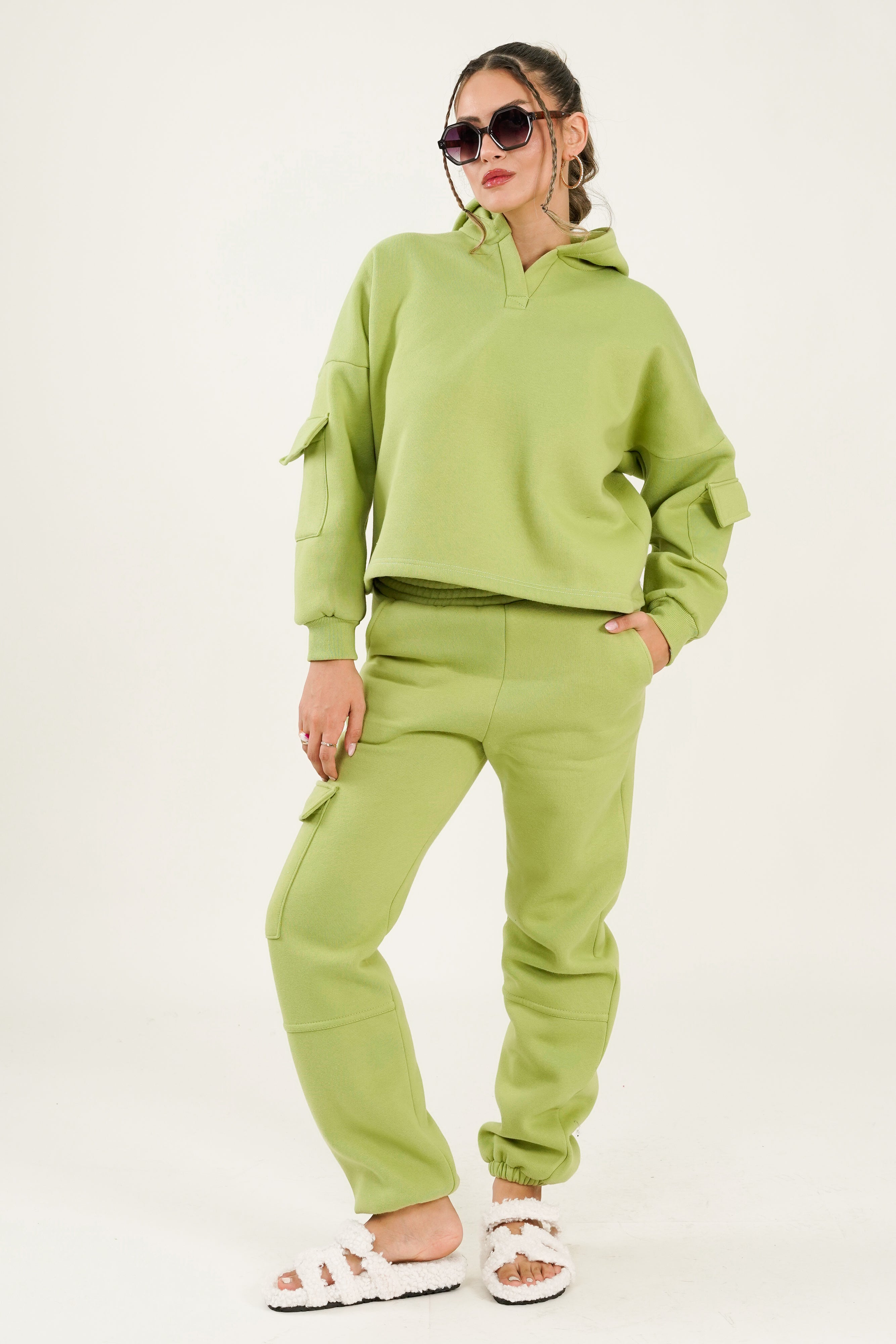 Gracia Hoodie - Lime