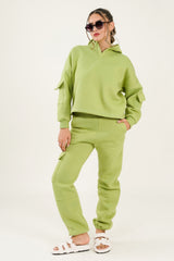 Gracia Hoodie - Lime