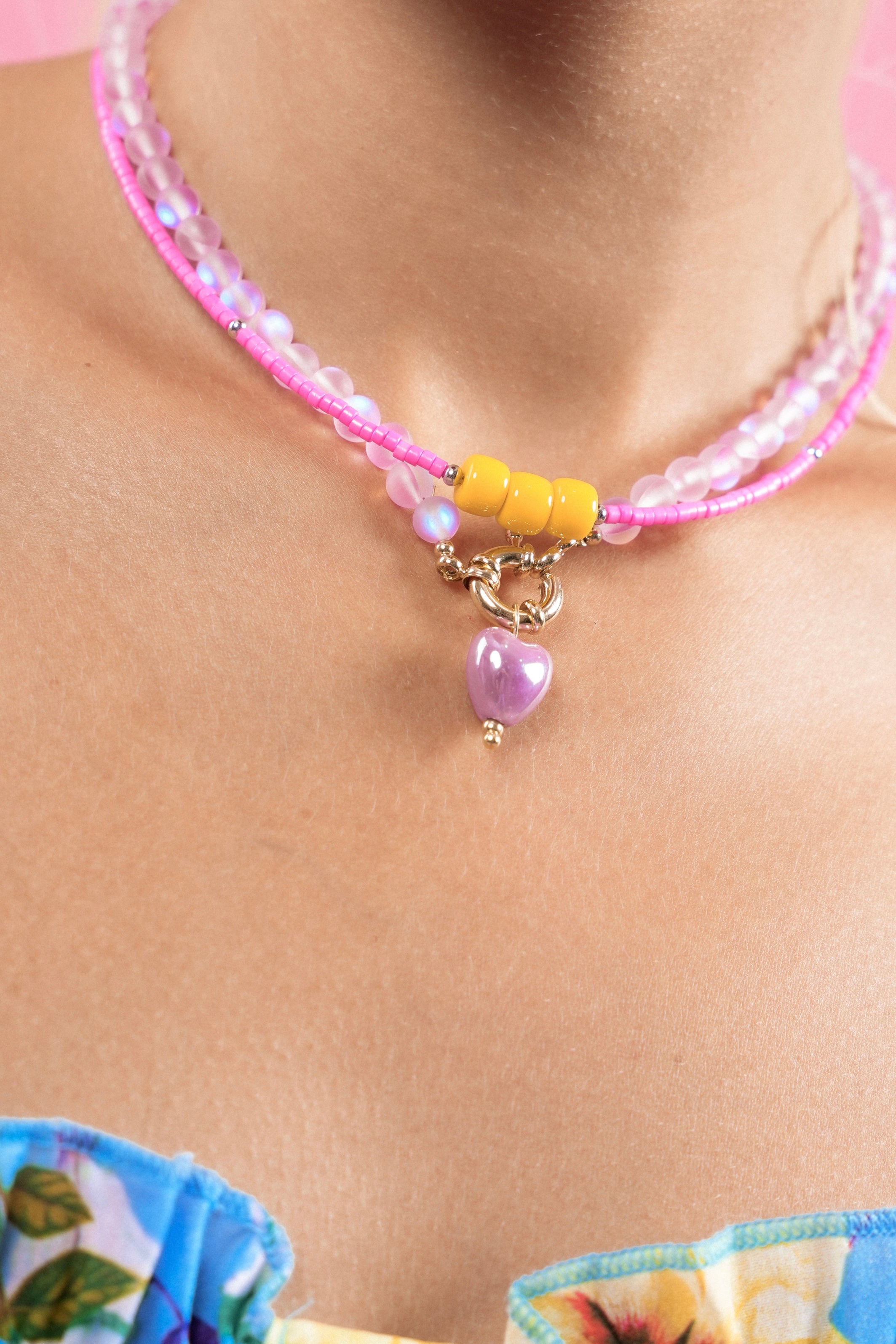 Lock of love necklaces