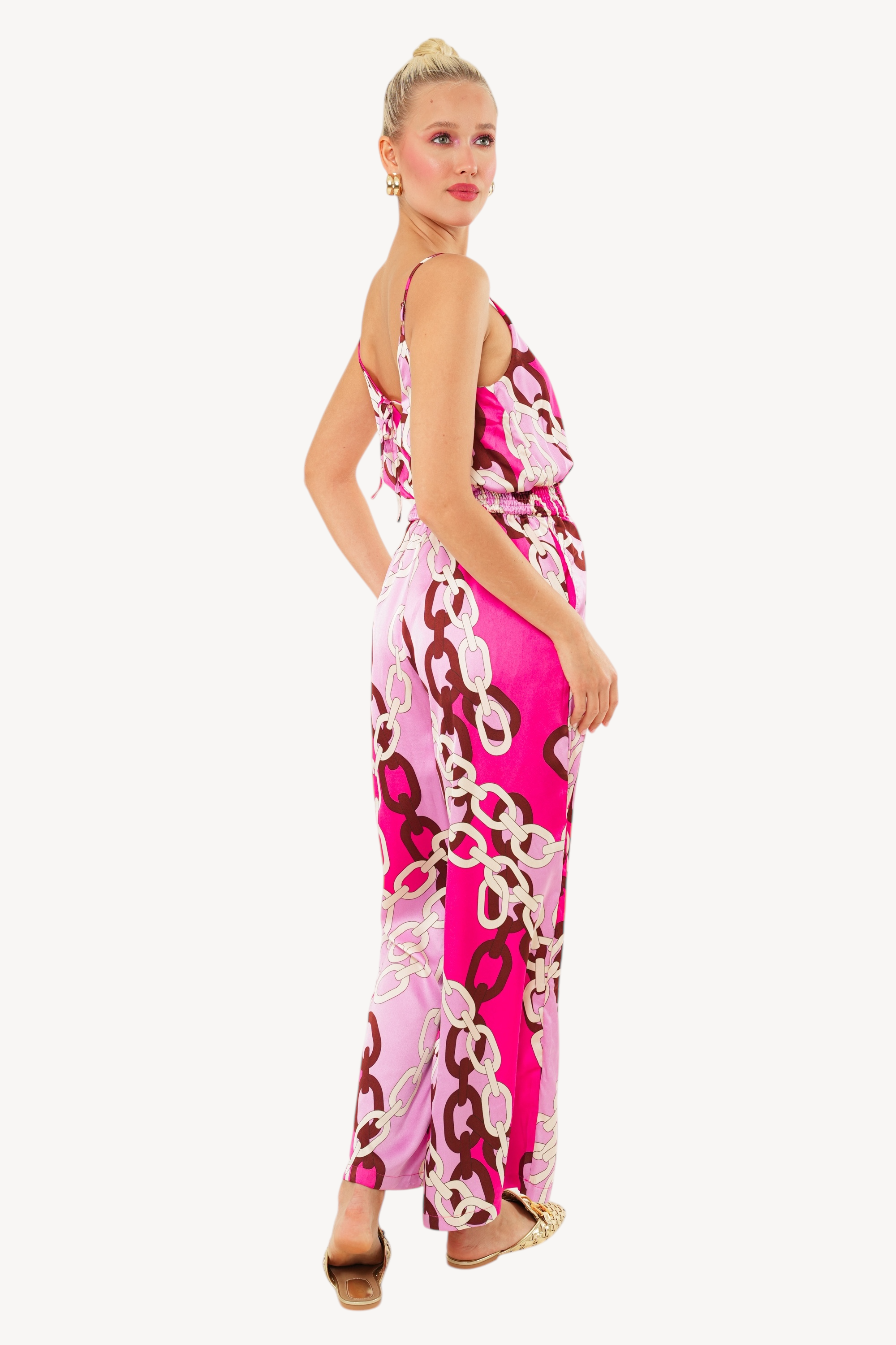 Chaina Jumpsuit - Pink