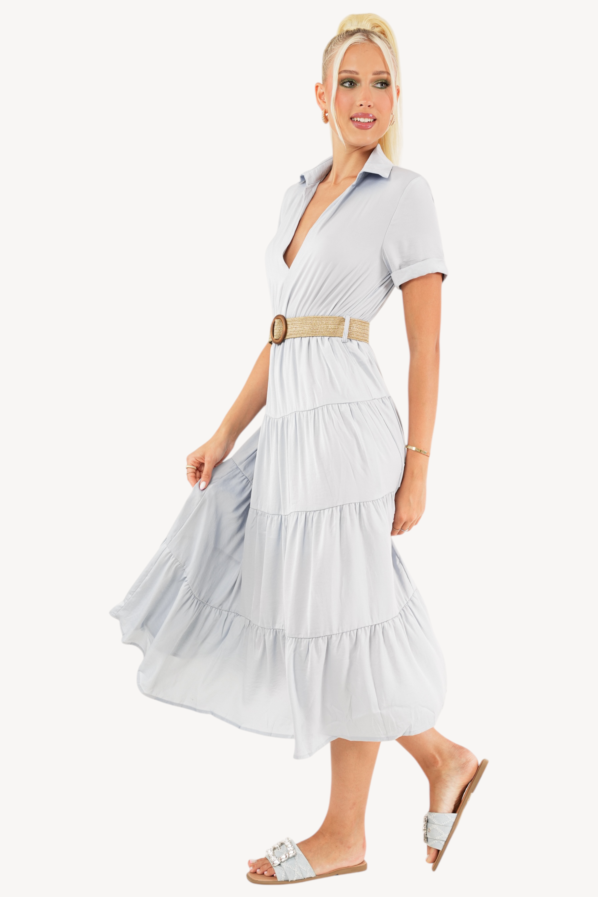 Brianna Dress - Blue