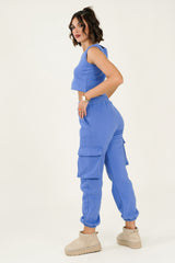 Leah Top - Blue