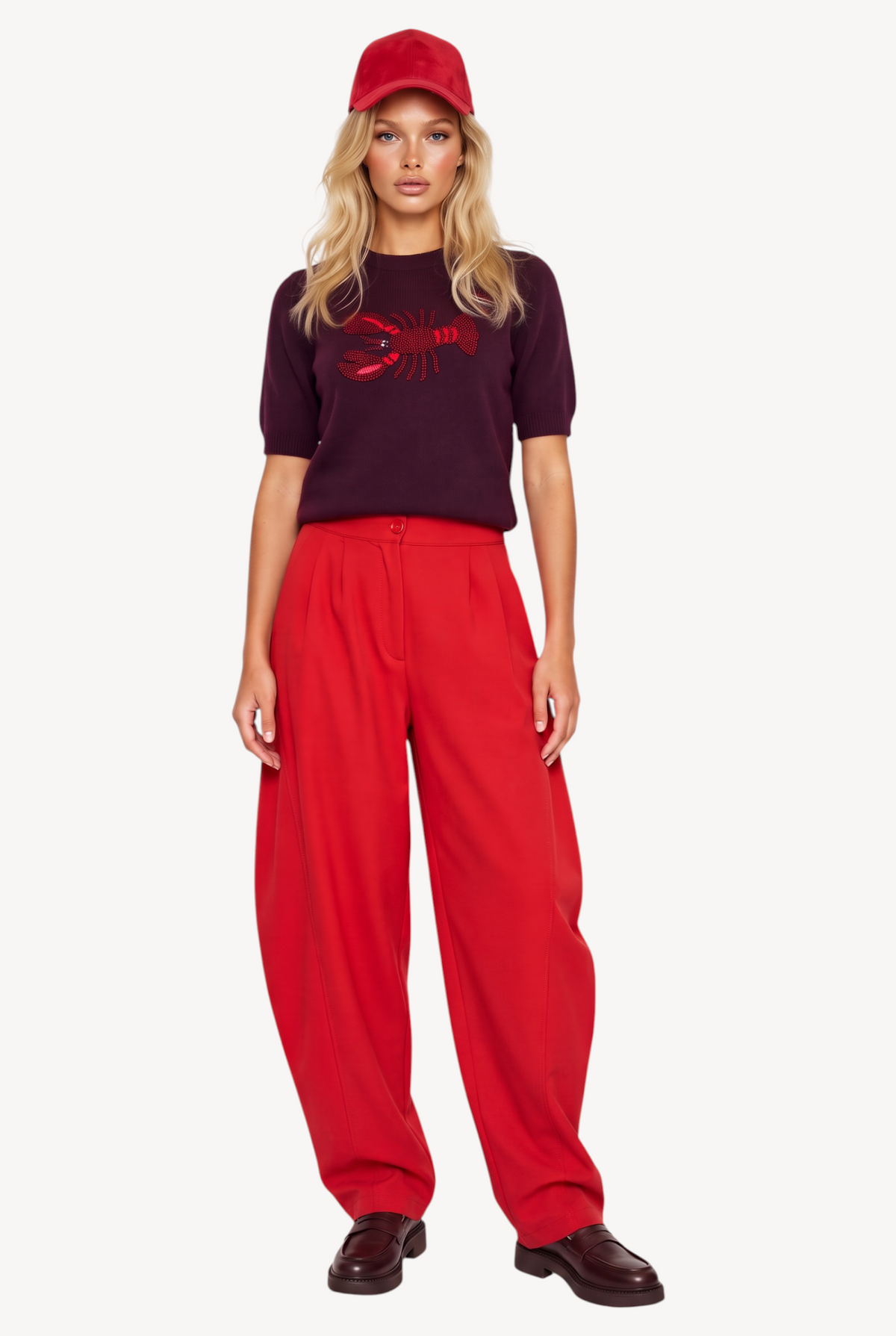 Lobster Club Knit Top