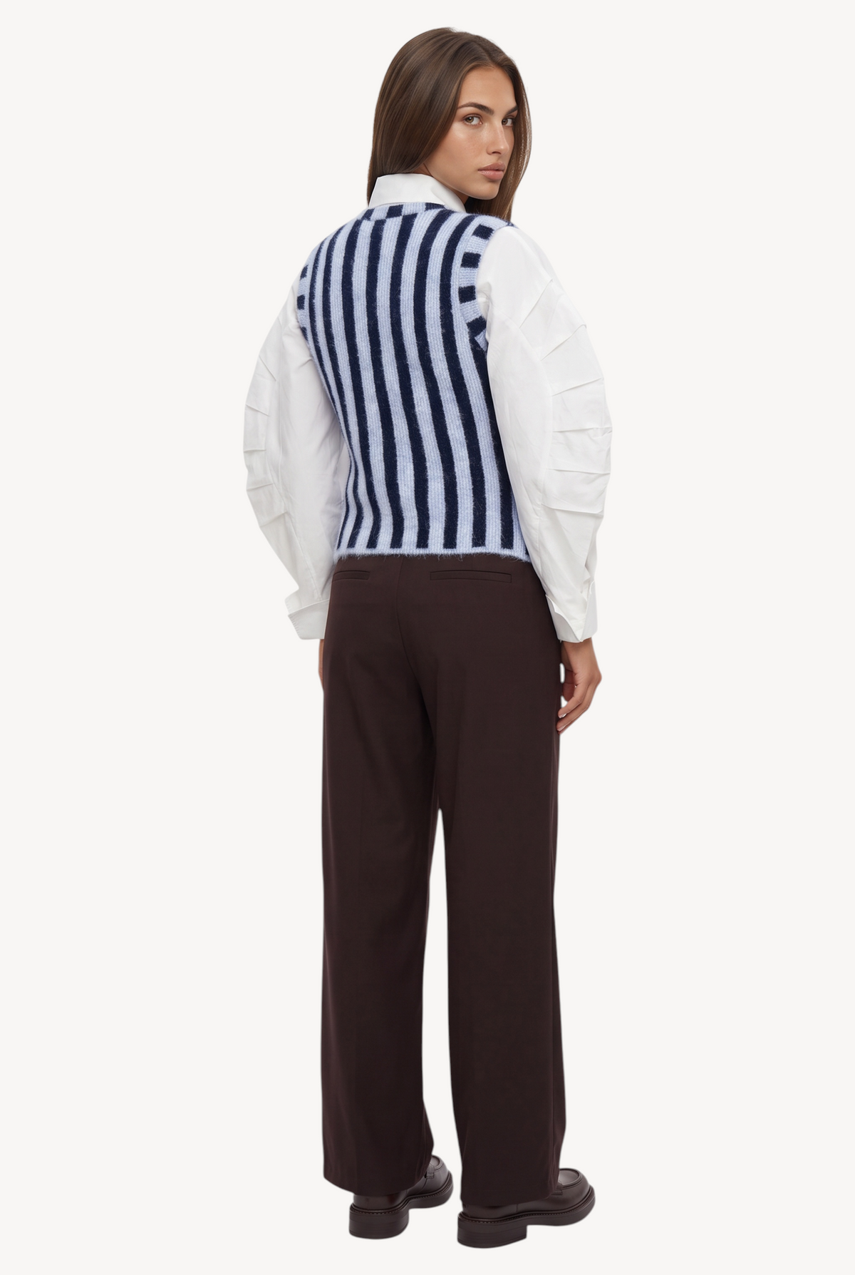 Bow Stripe Vest