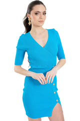 Khloe Dress - Blue