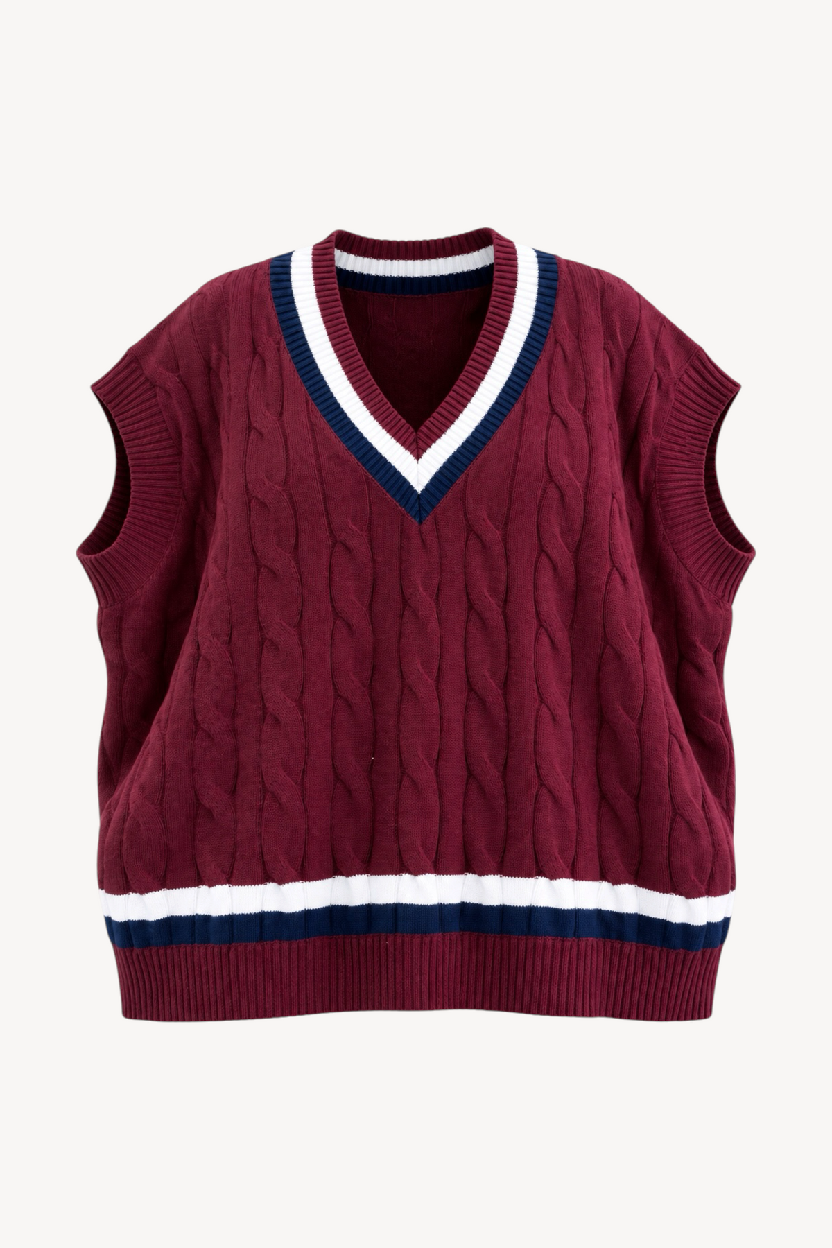 College Knit Vest